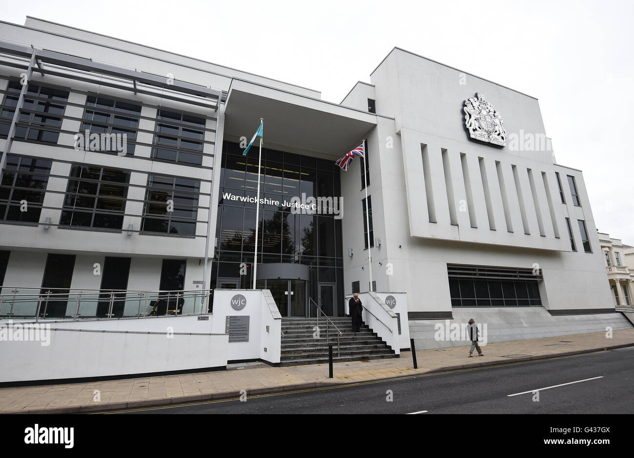General view of the warwickshire justice centre in leamington spa hi
