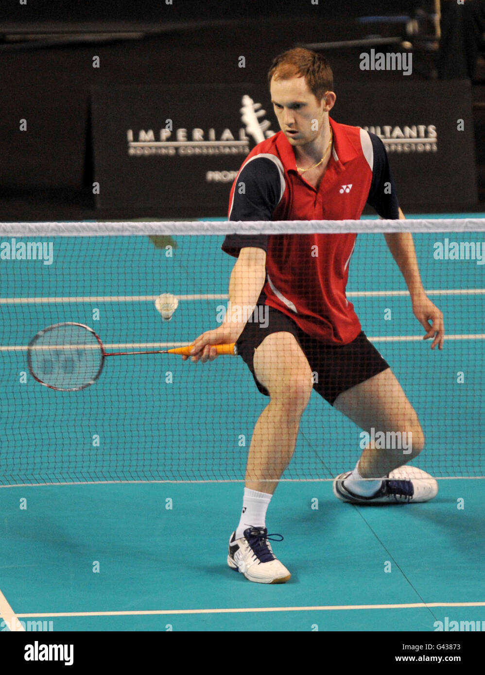 Badminton - 2011 English National Championships - Day One - National Cycling Centre Stock Photo