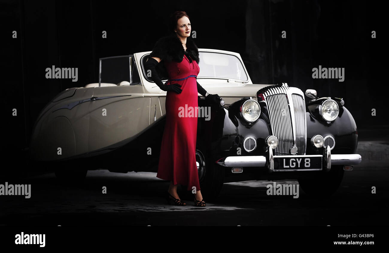 King George VI's Daimler Stock Photo