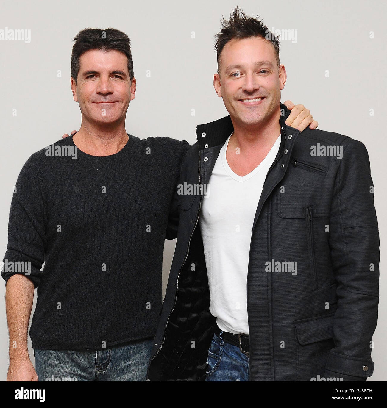 Pictured is simon cowell hi-res stock photography and images - Alamy