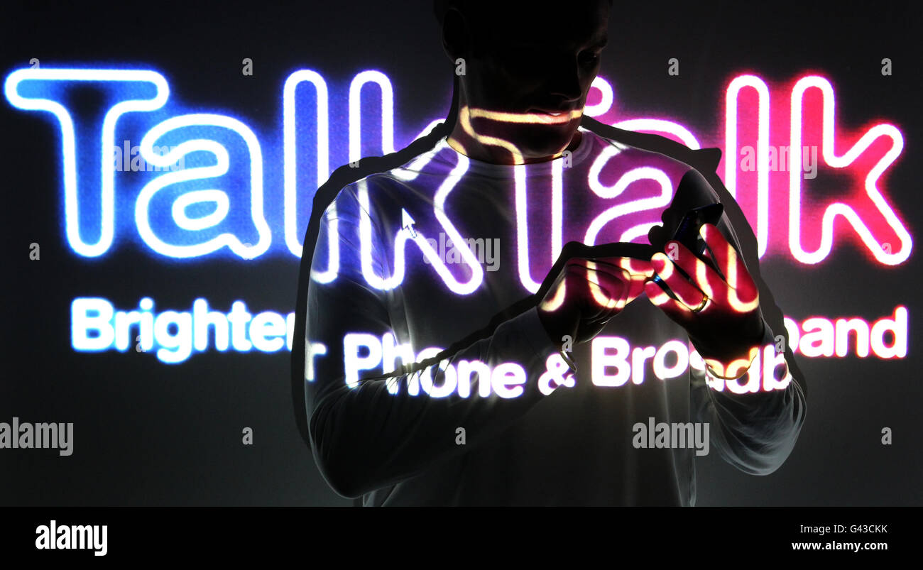 Talk talk hi-res stock photography and images - Alamy