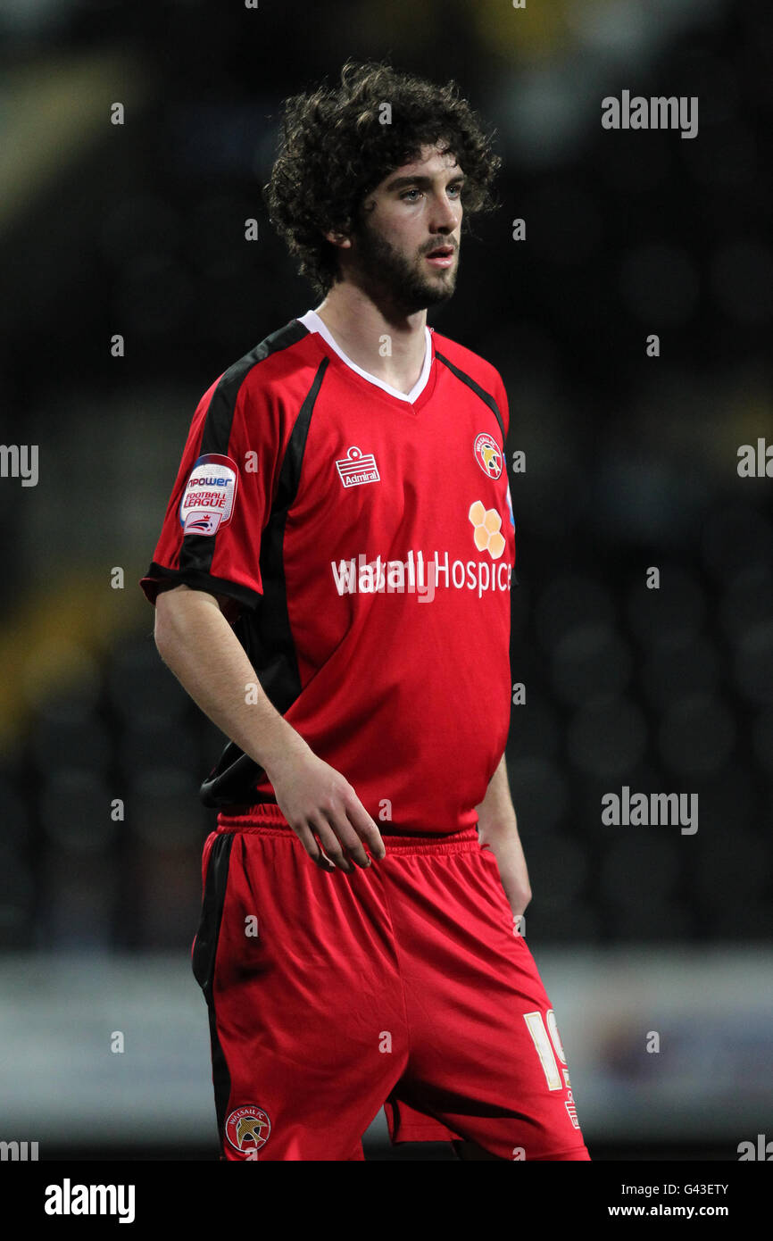 Soccer - npower Football League One - Notts County v Walsall - Meadow Lane Stock Photo