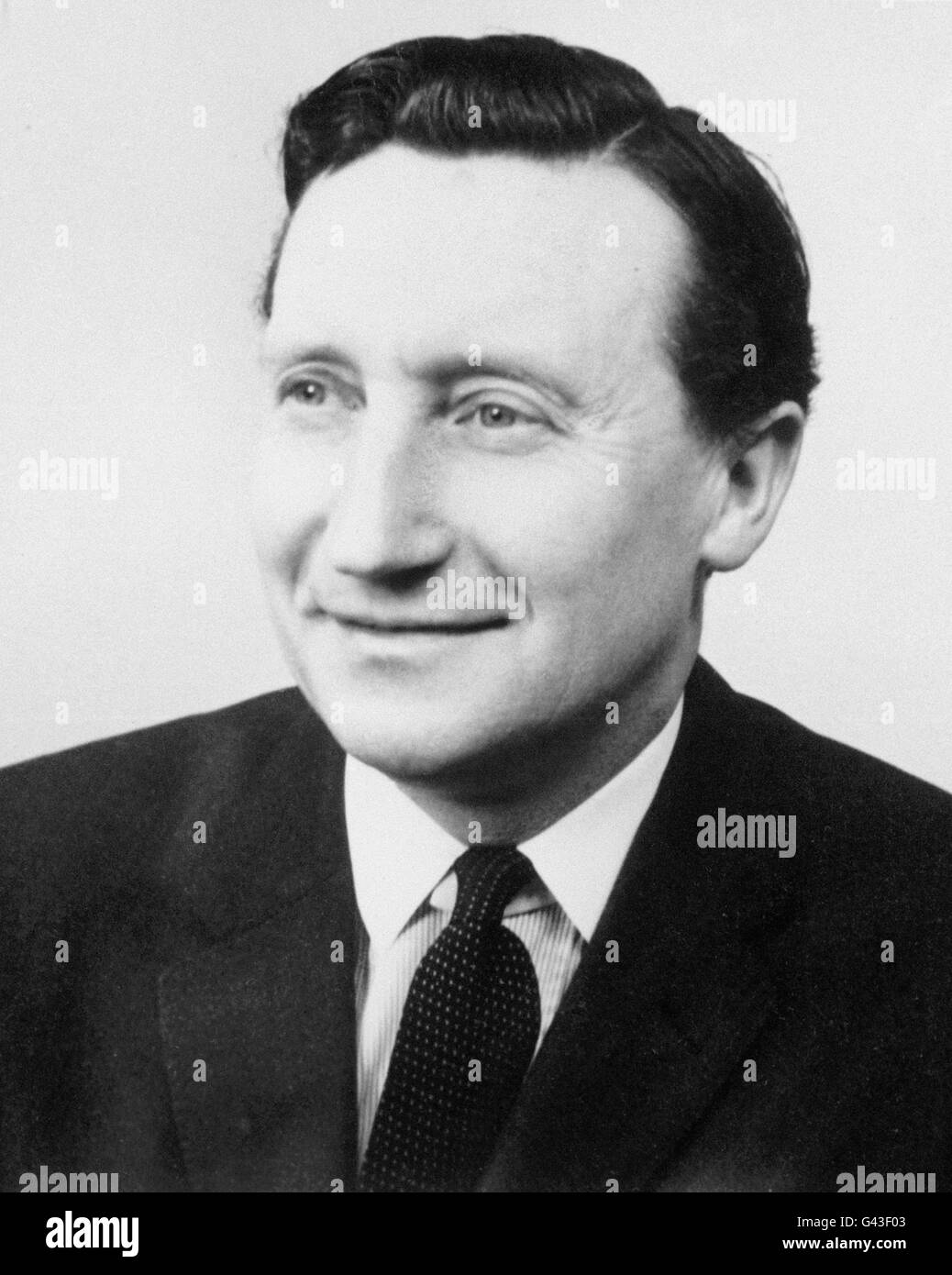 Ivor Stanbrook, prospective Conservative MP for East Ham South Stock Photo