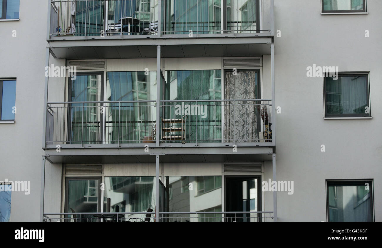 Two children found dead in apartment Stock Photo - Alamy