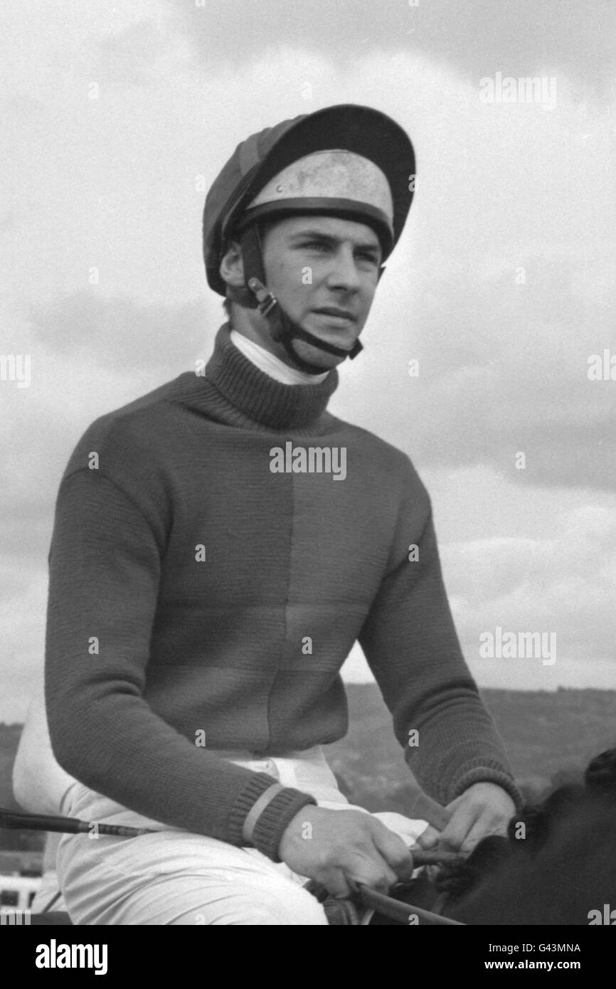 Horse Racing, Graham Thorner. Stock shot of National Hunt Jockey Graham Thorner. Stock Photo