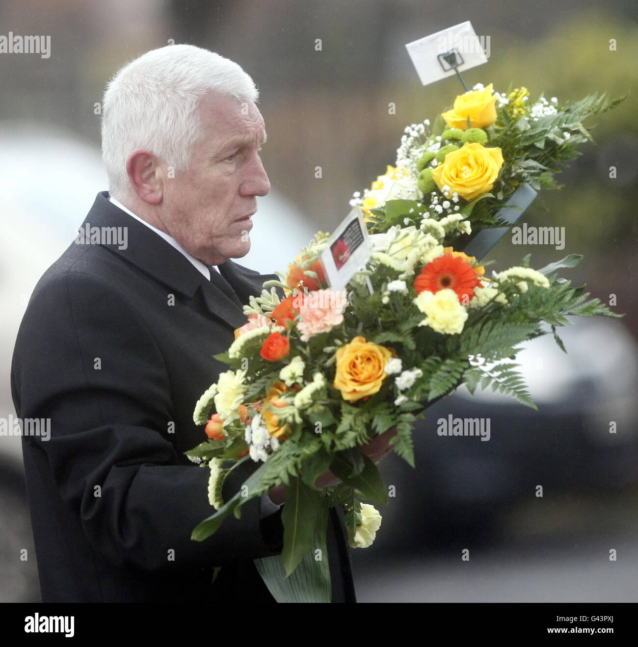 Reamonn Gormley funeral Stock Photo Alamy