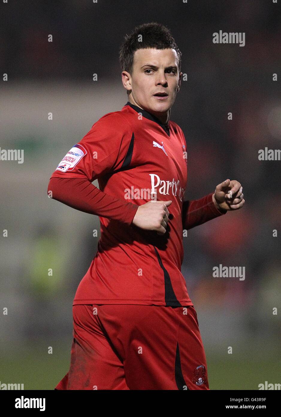 Soccer - FA Cup - Fifth Round - Leyton Orient v Arsenal - Matchroom Stadium. Dean Cox, Leyton Orient Stock Photo