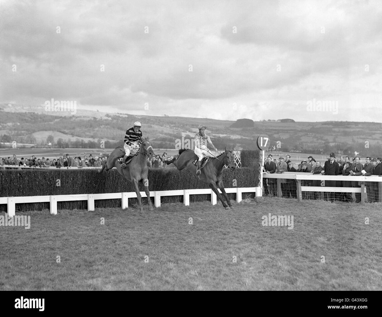 Horse Racing - Cheltenham Festival - Cheltenham Gold Cup - Cheltenham Racecourse Stock Photo