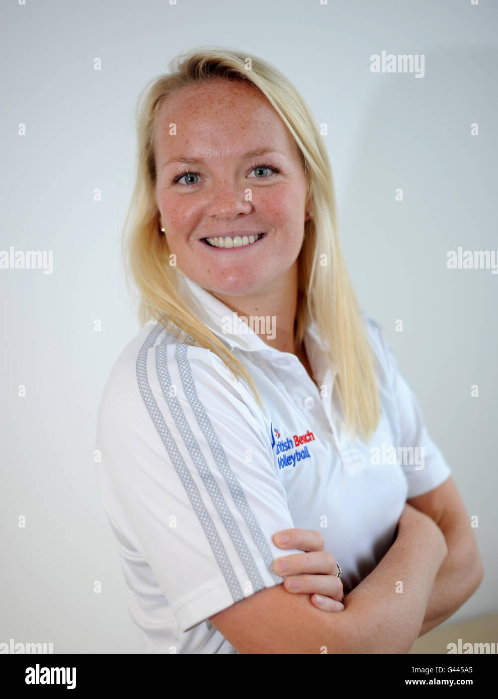 British beach volleyball Olympians Stock Photo Alamy