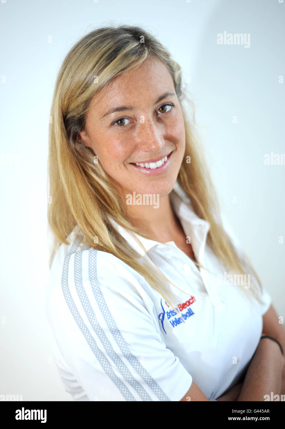 British beach volleyball Olympians Stock Photo Alamy