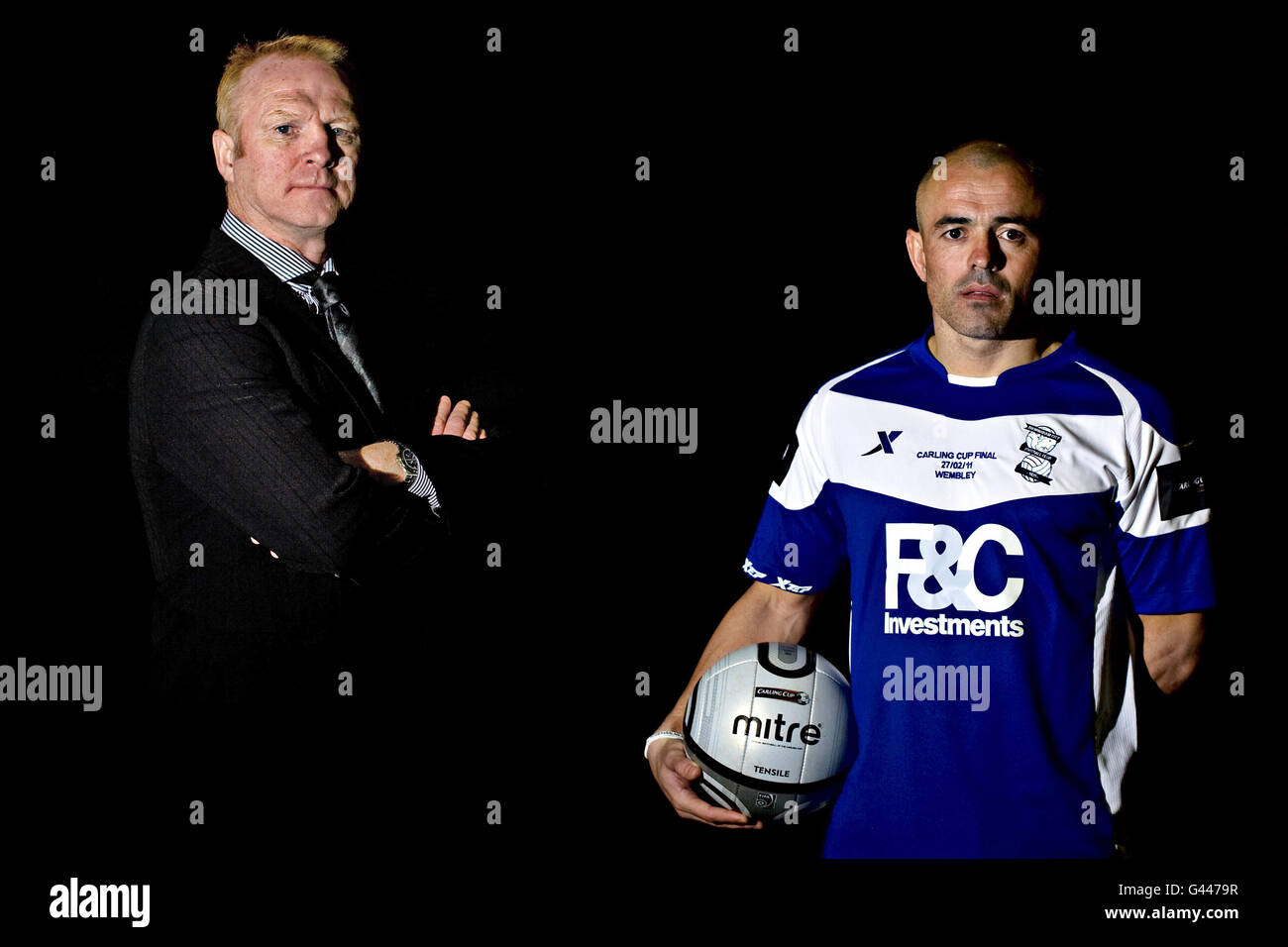 Soccer - Carling Cup Final Preview - Birmingham City Photocall Stock Photo