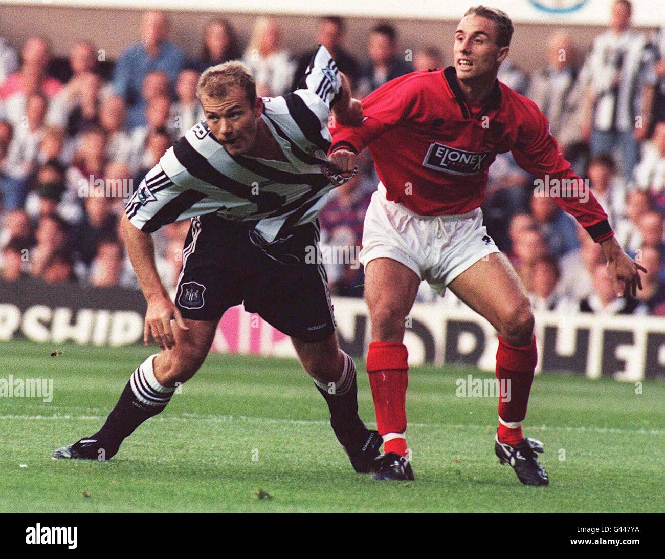 Alan shearer newcastle debut hires stock photography and images Alamy