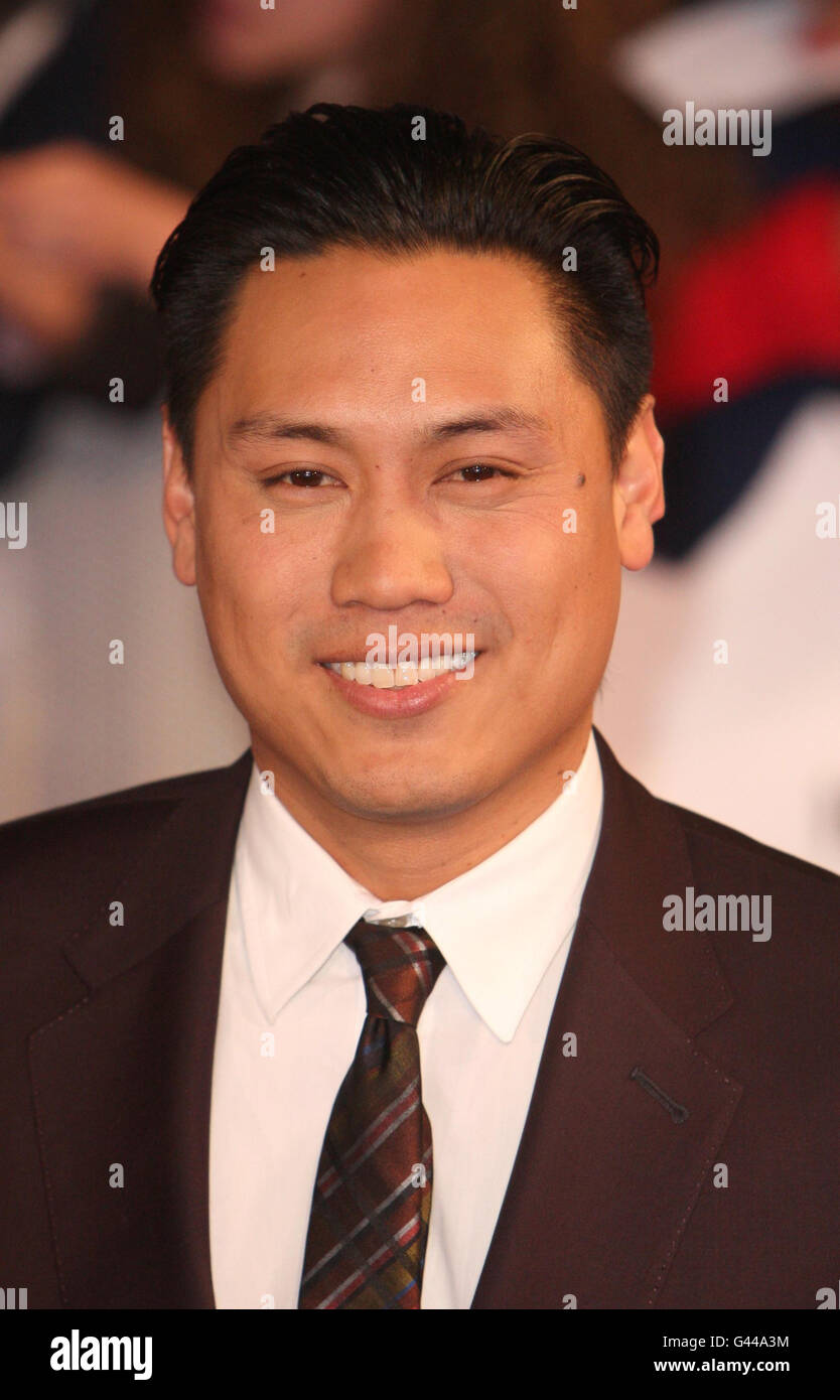 Director Jon M Chu arriving for the European Premiere of Justin Bieber : Never Say Never, at the Cineworld O2 at The O2 Arena, London. Stock Photo