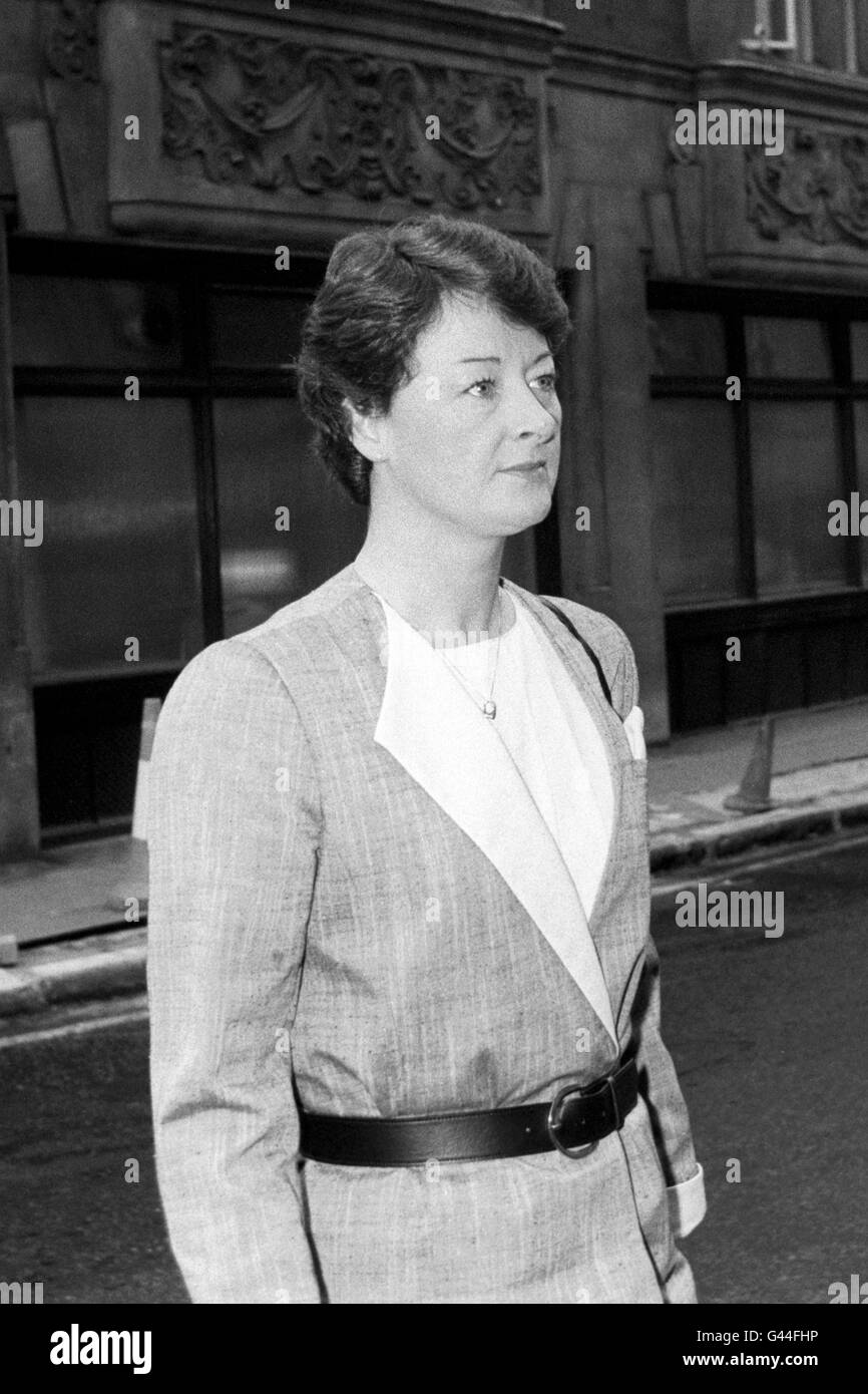 Anne Fitzpatrick attending the Appeal Court case in which Anthony