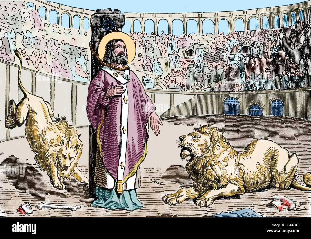 Saint Ignatius Antioch Stock Photos & Saint Ignatius Antioch Stock