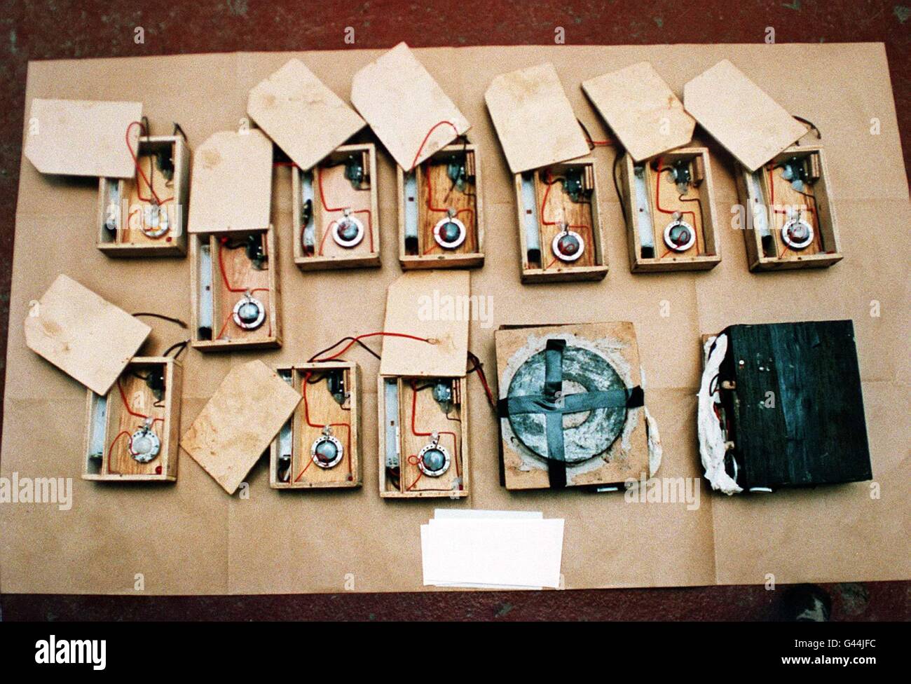 IRA/Bomb equipment 1 Stock Photo Alamy
