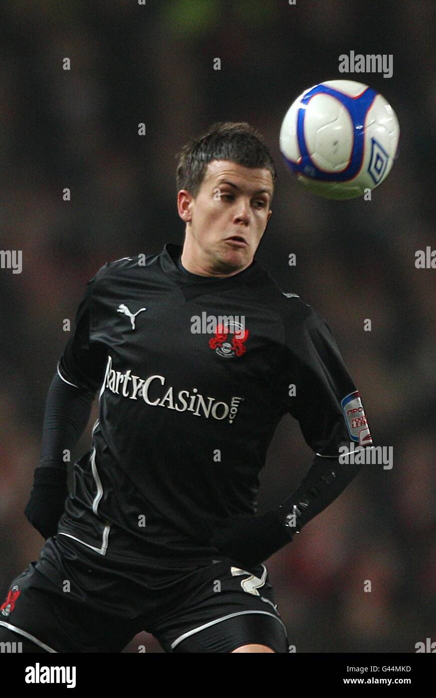 Soccer - FA Cup - Fifth Round - Replay - Arsenal v Leyton Orient - Emirates Stadium. Dean Cox, Leyton Orient Stock Photo