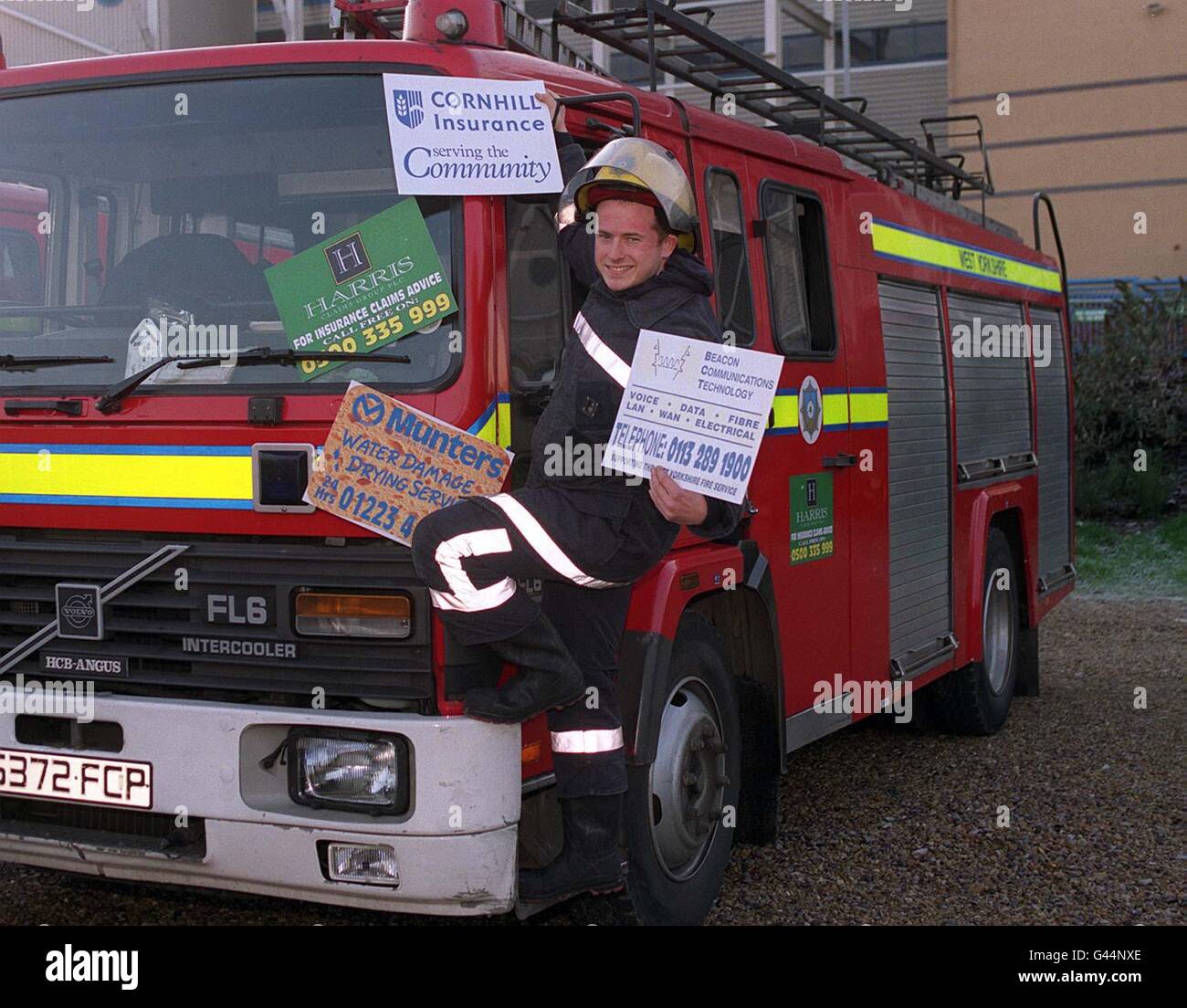 West yorkshire fire brigade hi-res stock photography and images - Alamy