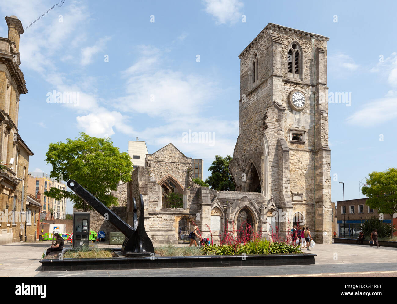 Holy Rood Church in Southampton, Hampshire, UK Stock Photo