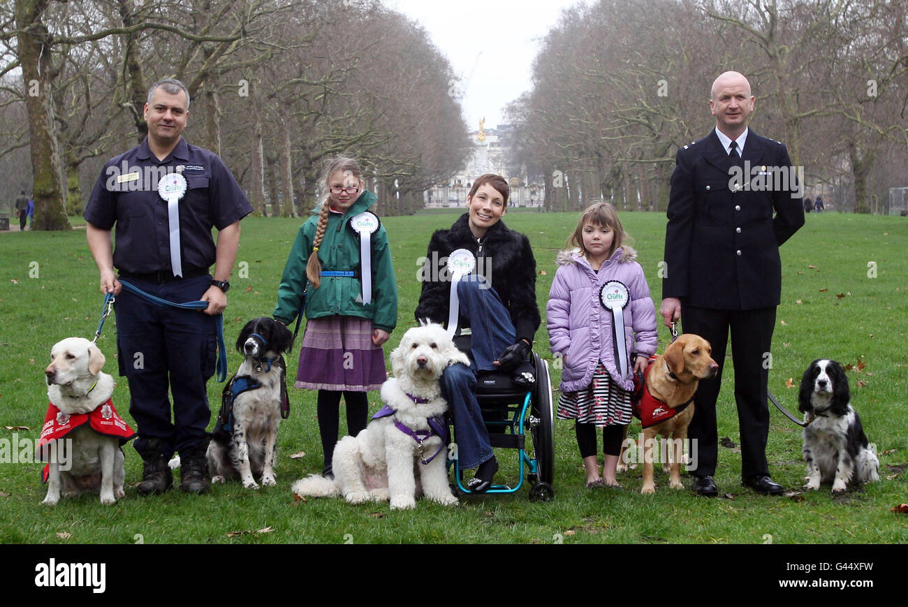 Crufts Friends for Life award photocall Stock Photo