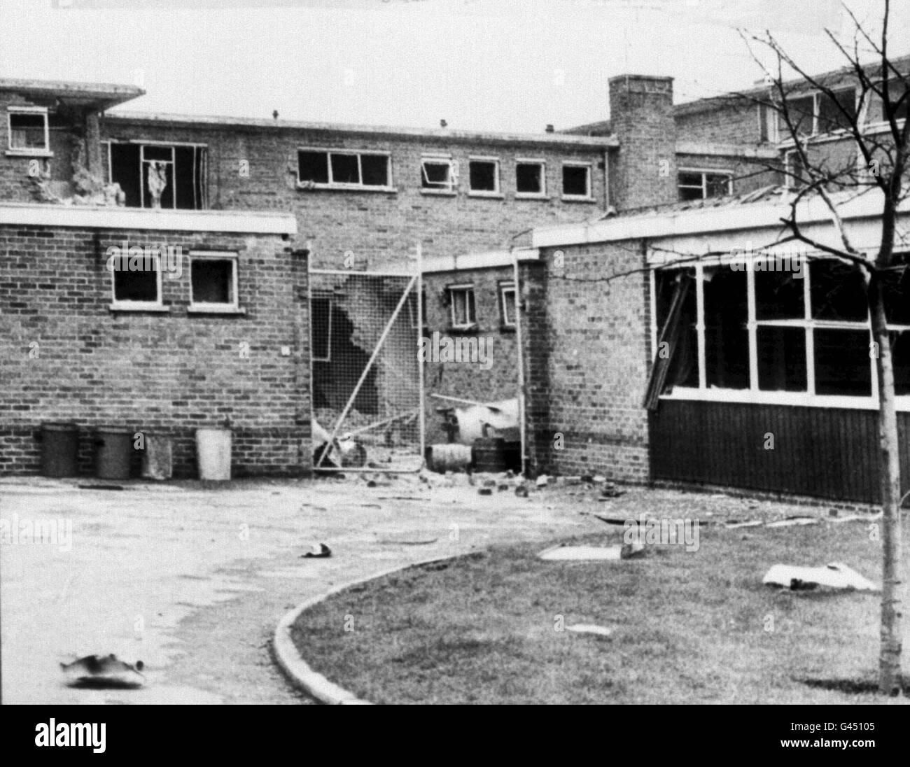 Claro Barracks bombing 1974 Stock Photo