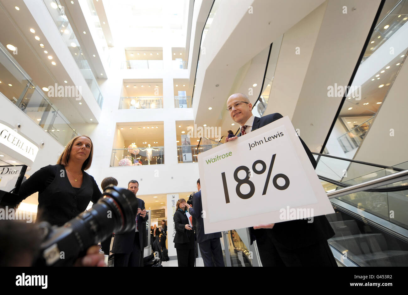 John Lewis bonus Stock Photo Alamy