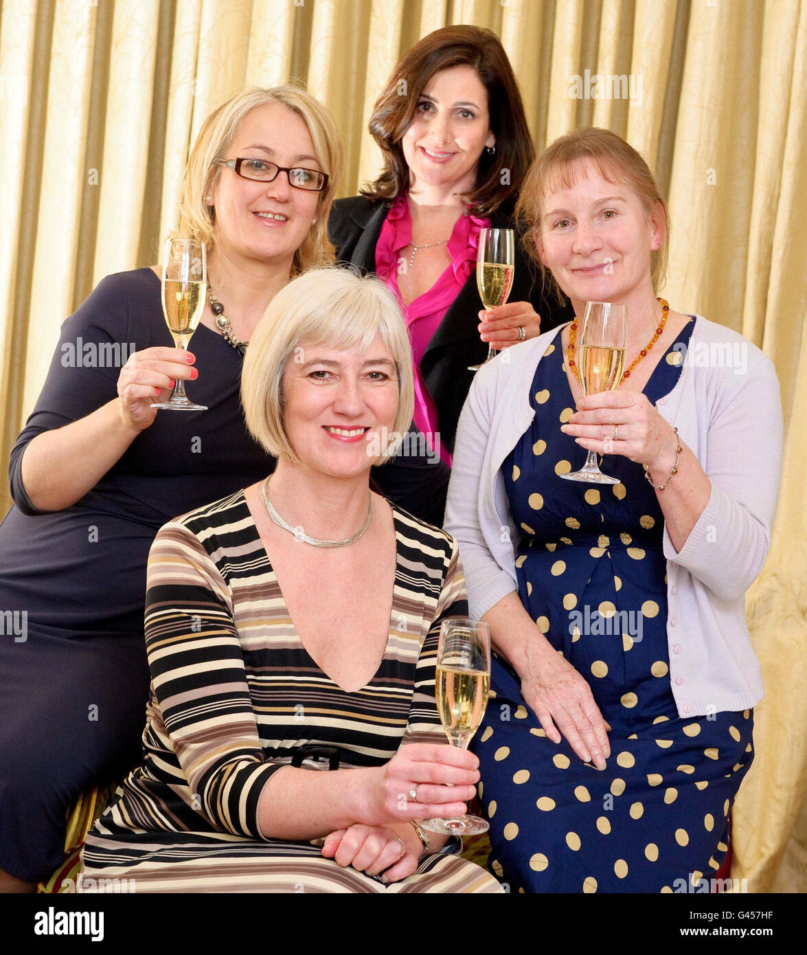 Business Woman of The Year Stock Photo
