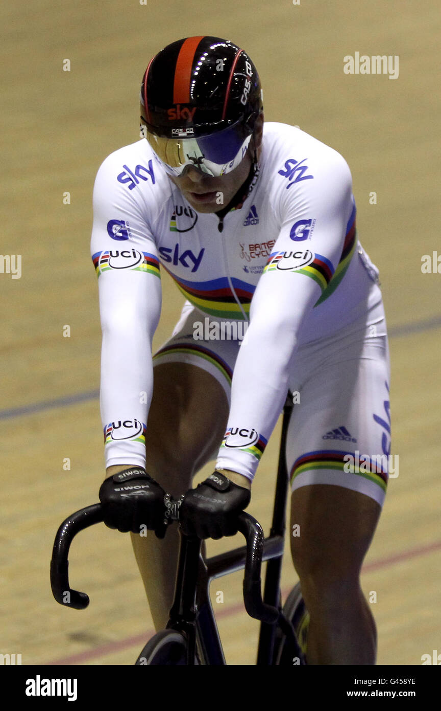 Cycling - Track World Cup - Day Two - National Cycling Centre. Sir Chris Hoy, Team Sky + HD Stock Photo