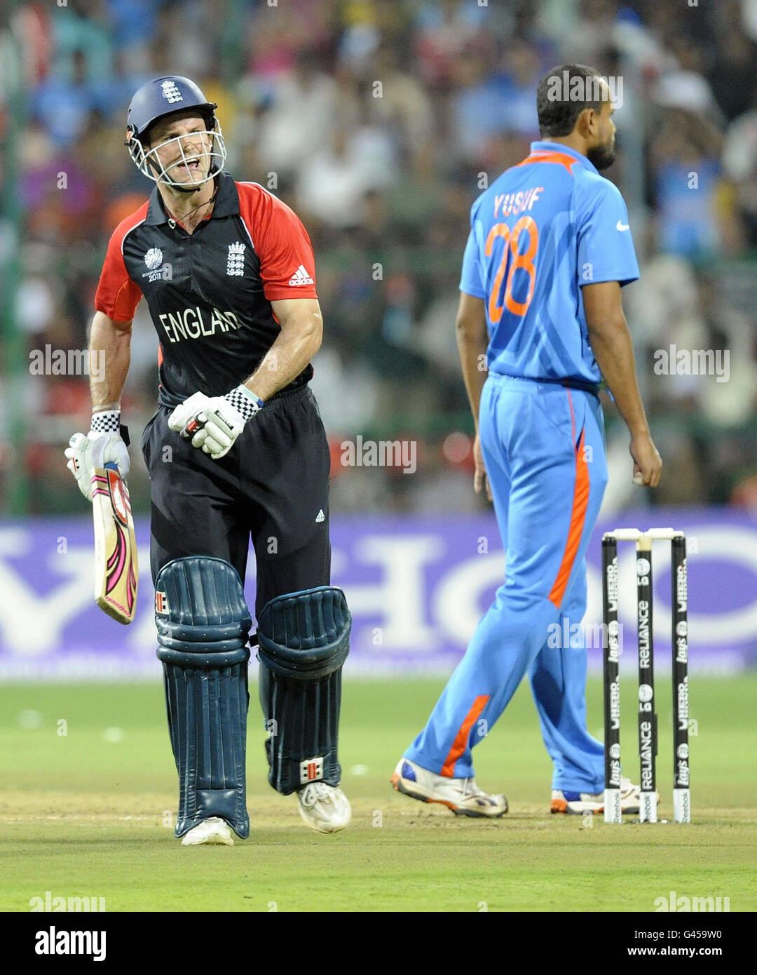 England captain andrew strauss celebrates his century hi-res stock ...