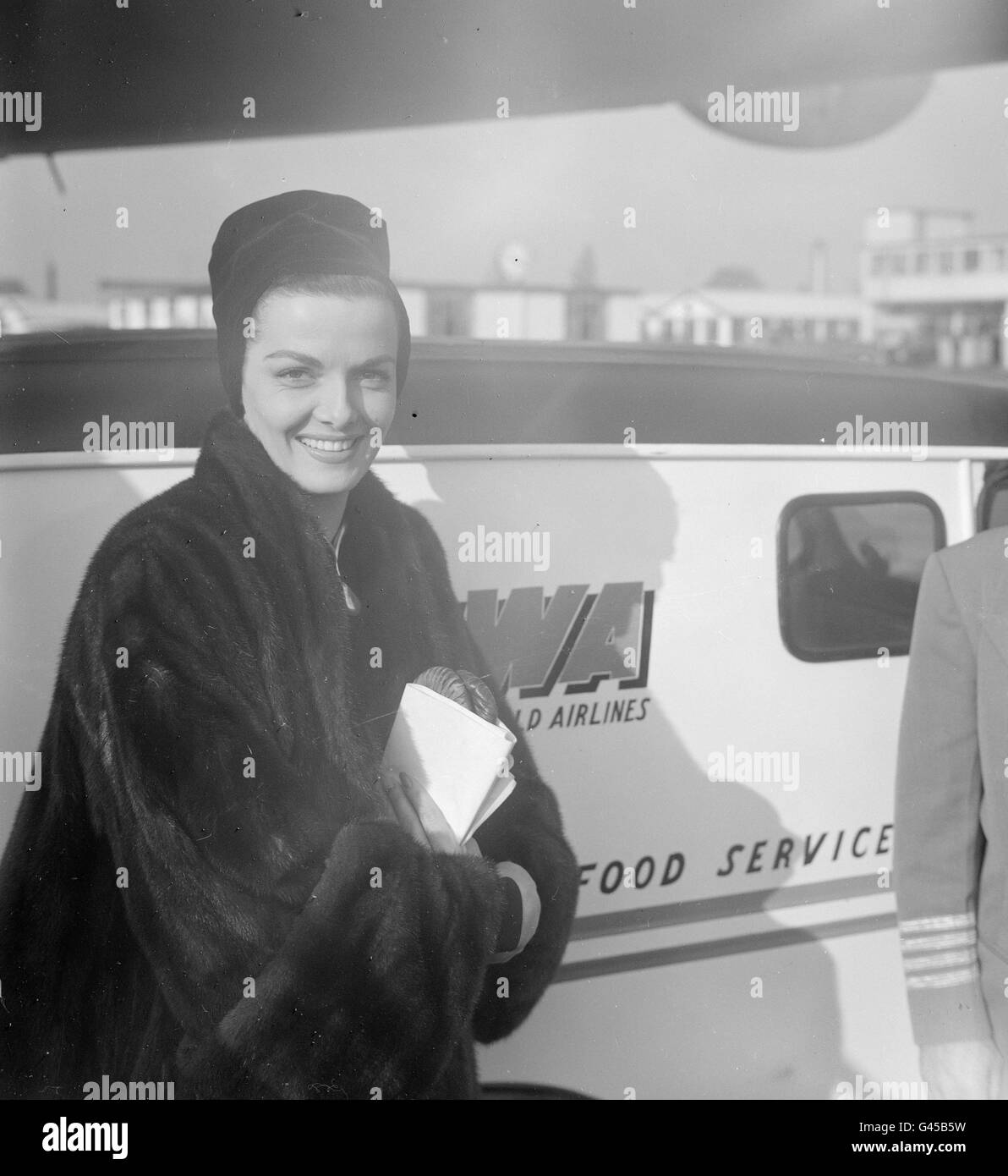 Entertainment - Jane Russell - Heathrow Airport Stock Photo - Alamy