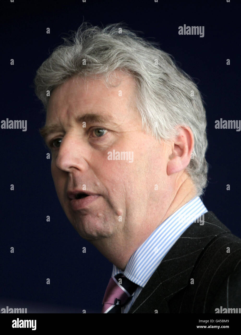 Manging director of Cheltenham Racecourse Edward Gillespie during the Countdown to Cheltenham Festival press conference at Cheltenham Racecourse, Wednesday March 2 2011. PA Photo : David Davies. Stock Photo