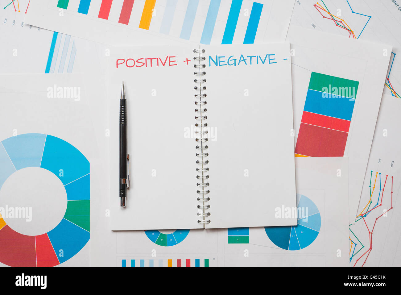 positive negative concept abstract background Stock Photo - Alamy