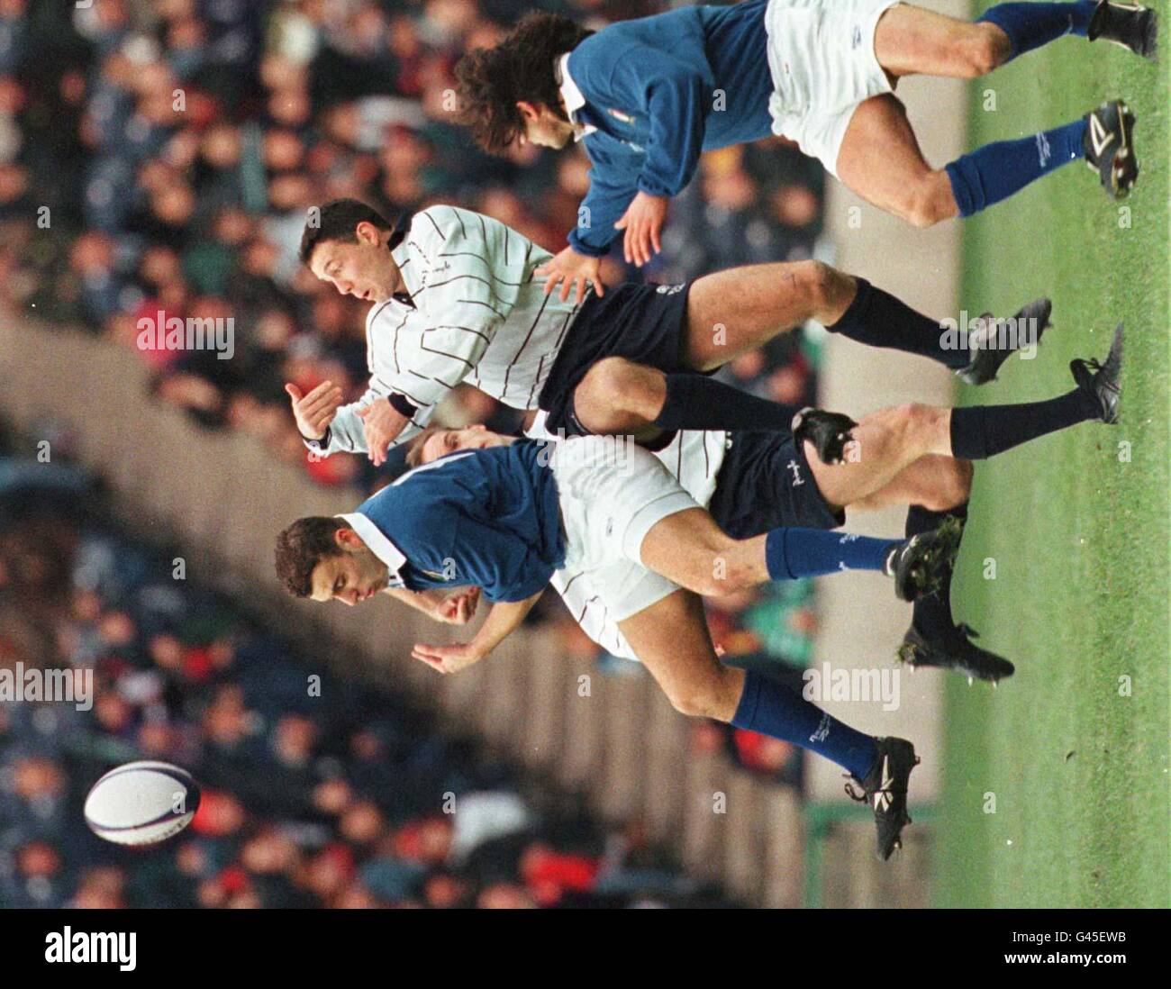 Scot v Italy/RUgby Stock Photo - Alamy