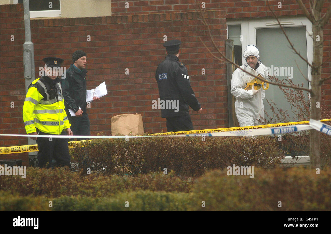 Two Injured In Shooting Stock Photo Alamy