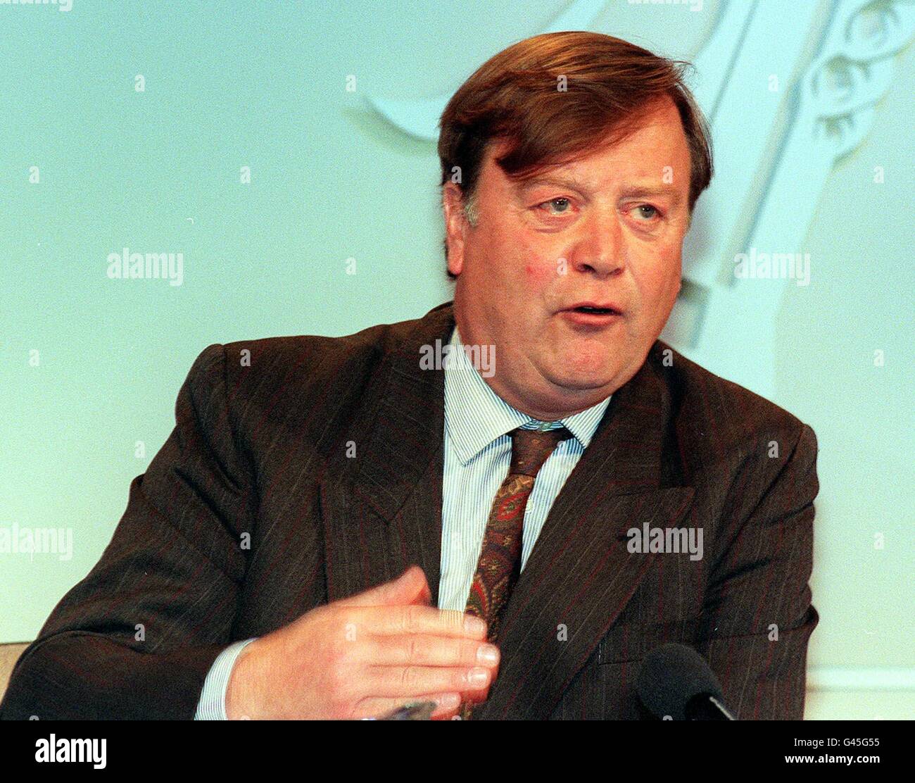 Kenneth Clarke Stock Photo