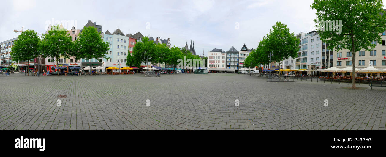 Europe Germany Cologne Koln Koeln Heumarkt square Stock Photo