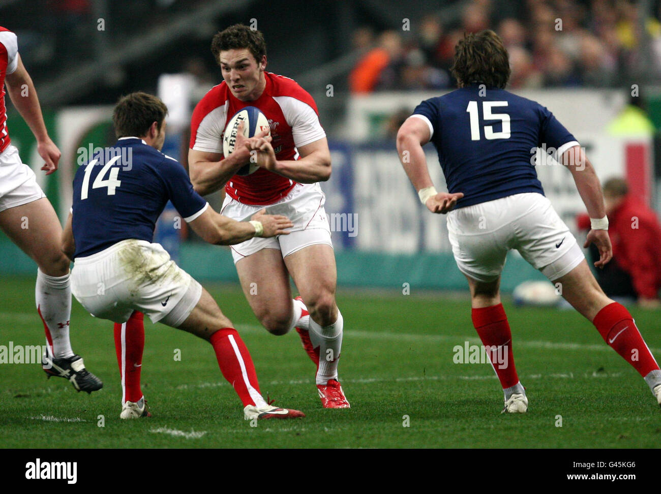 poster RUGBY )) affiche FRANCE V FIDJI Nantes PUMAS Montpellier