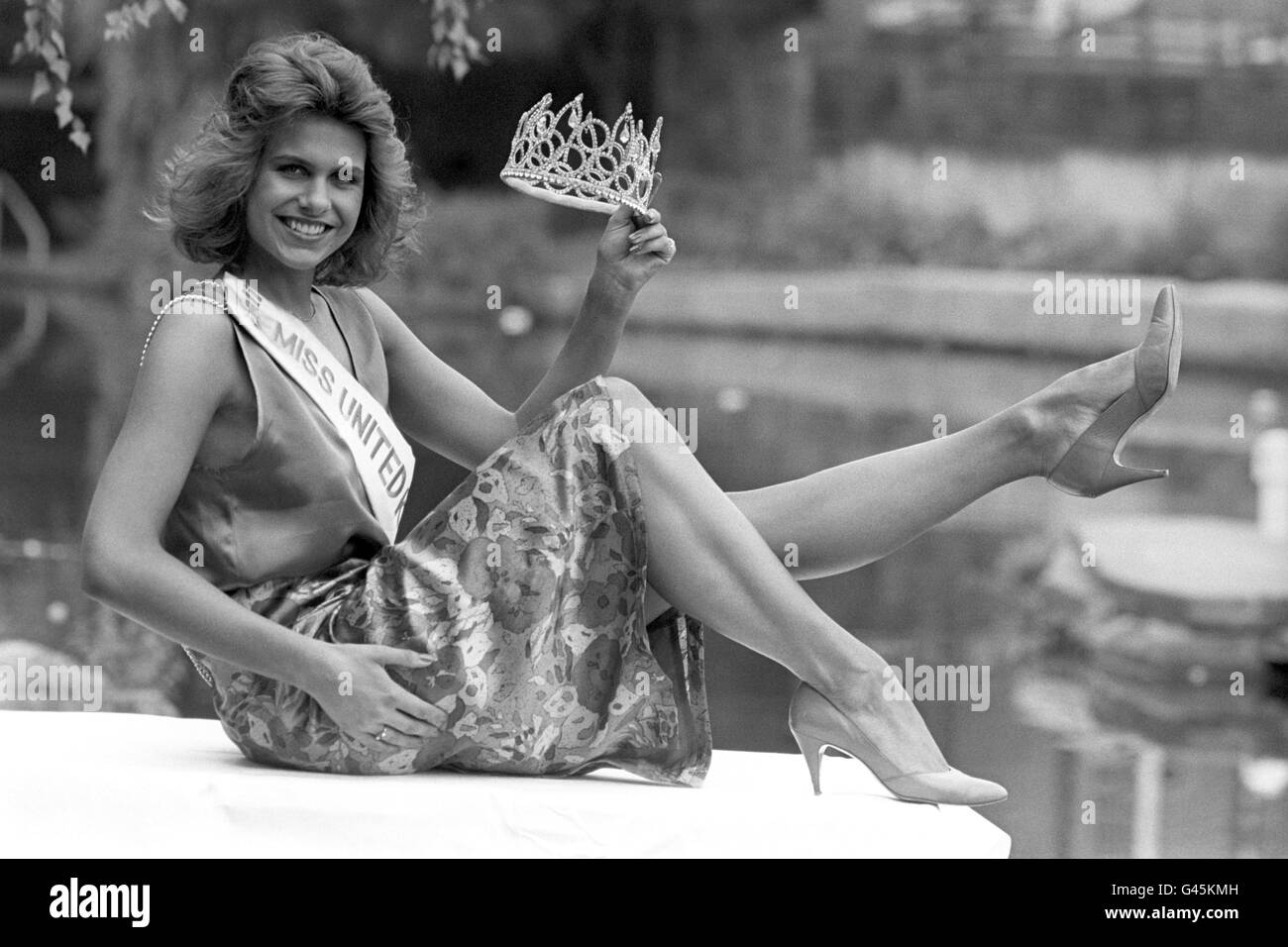 Beauty Contests - Miss UK - London Stock Photo