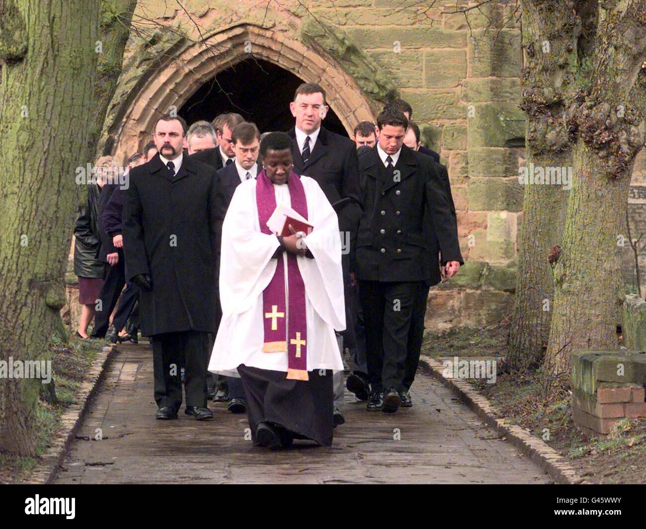 FUNERAL Harvey procession Stock Photo Alamy