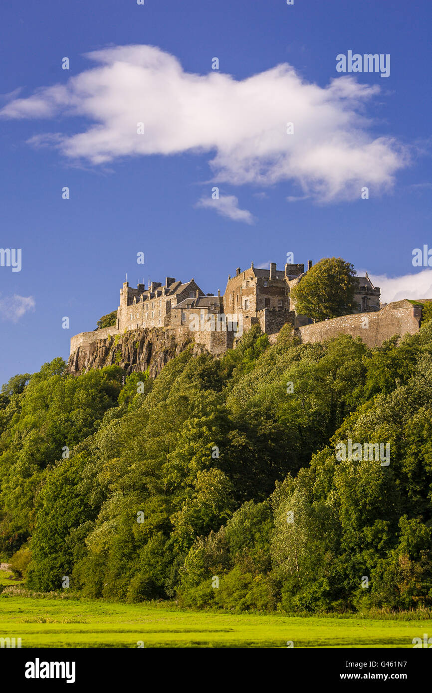 STIRLING, SCOTLAND Stirling Castle, on Castle Hill Stock Photo Alamy