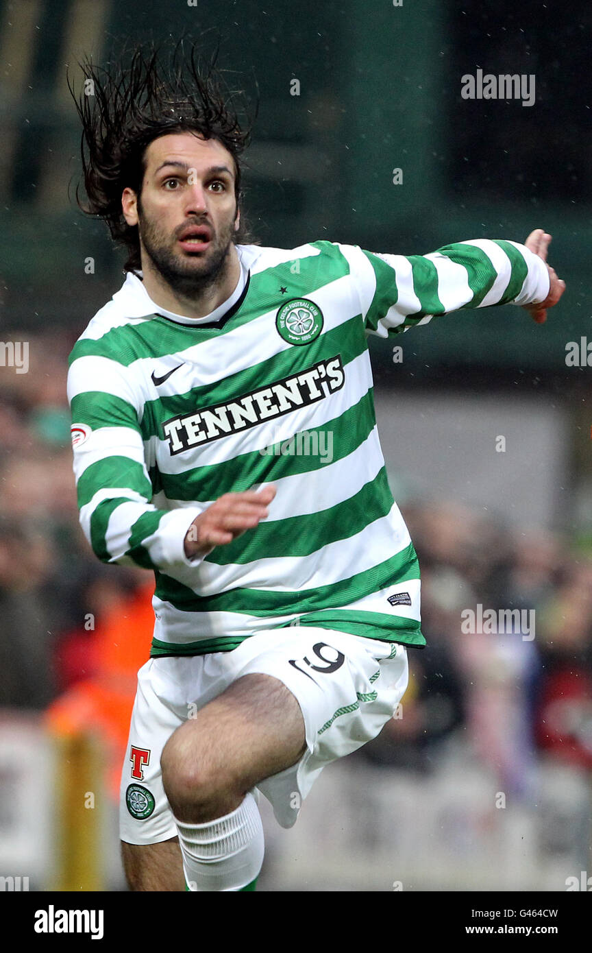 Soccer - Clydesdale Bank Scottish Premier League - Dundee United v Celtic - Tannadice Park Stock Photo