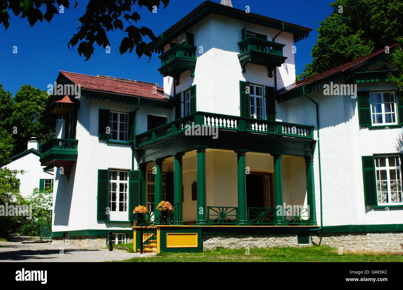 Bellevue House National Historic Site of Canada. Home to Canada's first