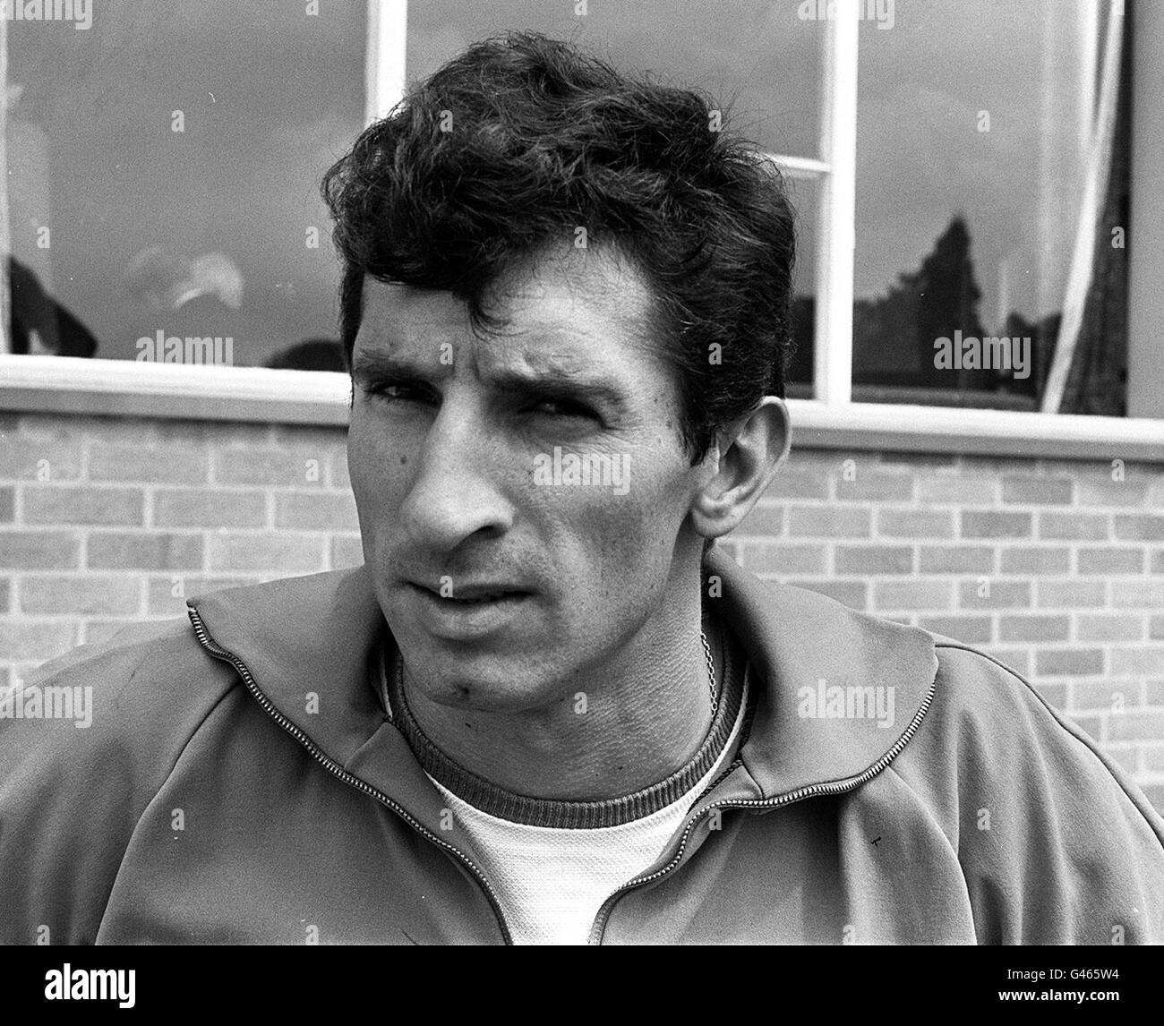 Undated file of former Argentine captain,  Antonio Rattin,  who was sent off by the German referee officiating at Wembley, during their match against England in the World Cup quarter-final. Papers released today (Tuesday) under the 30-year rule at the Public Record Office in Kew show how the Foreign Office was sometimes left to pick up the pieces on the England team's road to Wembley glory. The files show how England's victory over the Argentinians raised feelings among the South Americans close to a point where they could have damaged relations between the two countries. Stock Photo