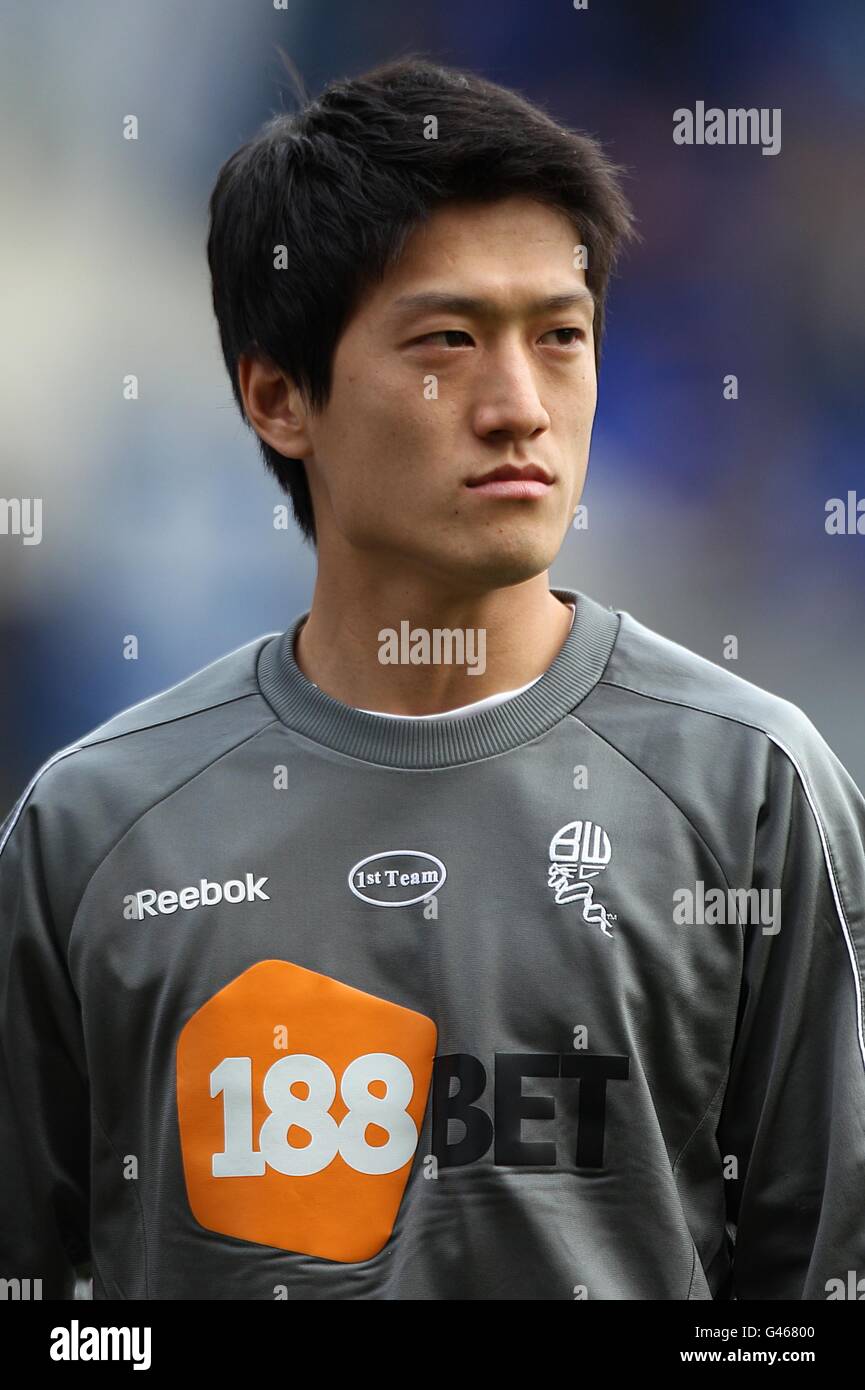 Soccer - FA Cup - Sixth Round - Birmingham City v Bolton Wanderers - St Andrew's. Chung-Yong Lee, Bolton Wanderers Stock Photo