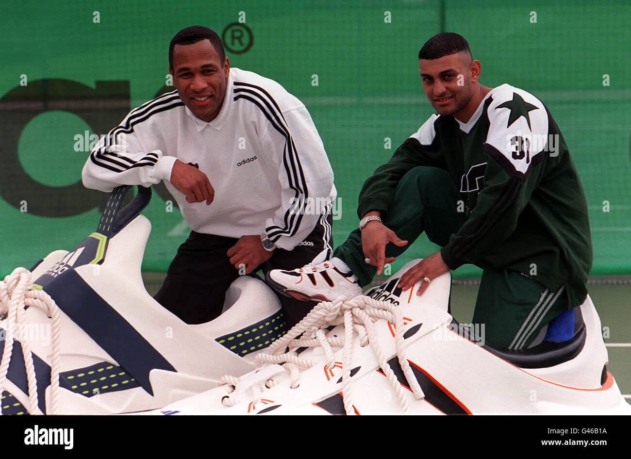 adidas Les Ferdinand/Prince Naseem Hamed Stock Photo - Alamy