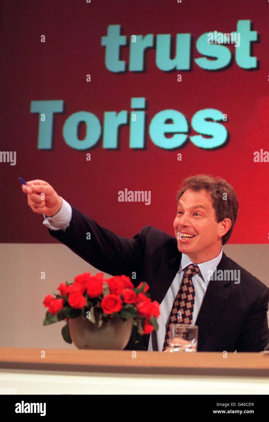 ELECTION Tony Blair Stock Photo Alamy