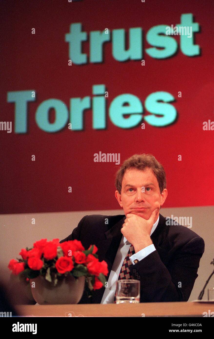 ELECTION Tony Blair1 Stock Photo - Alamy
