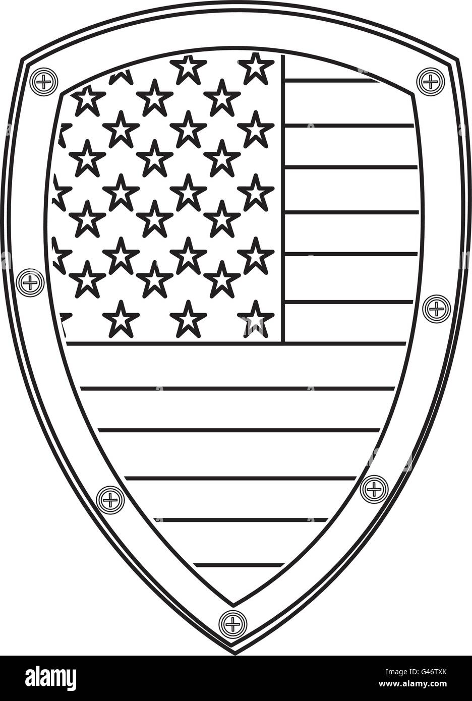 united states flag isolated icon design Stock Vector Image & Art - Alamy