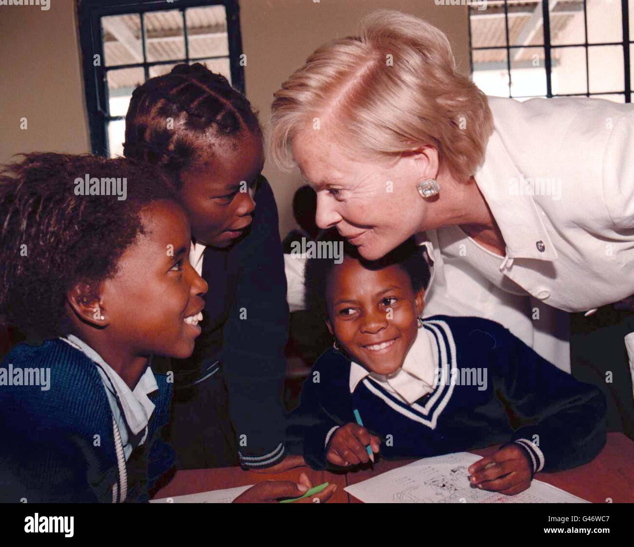 Duchess Kent/Pretoria children Stock Photo
