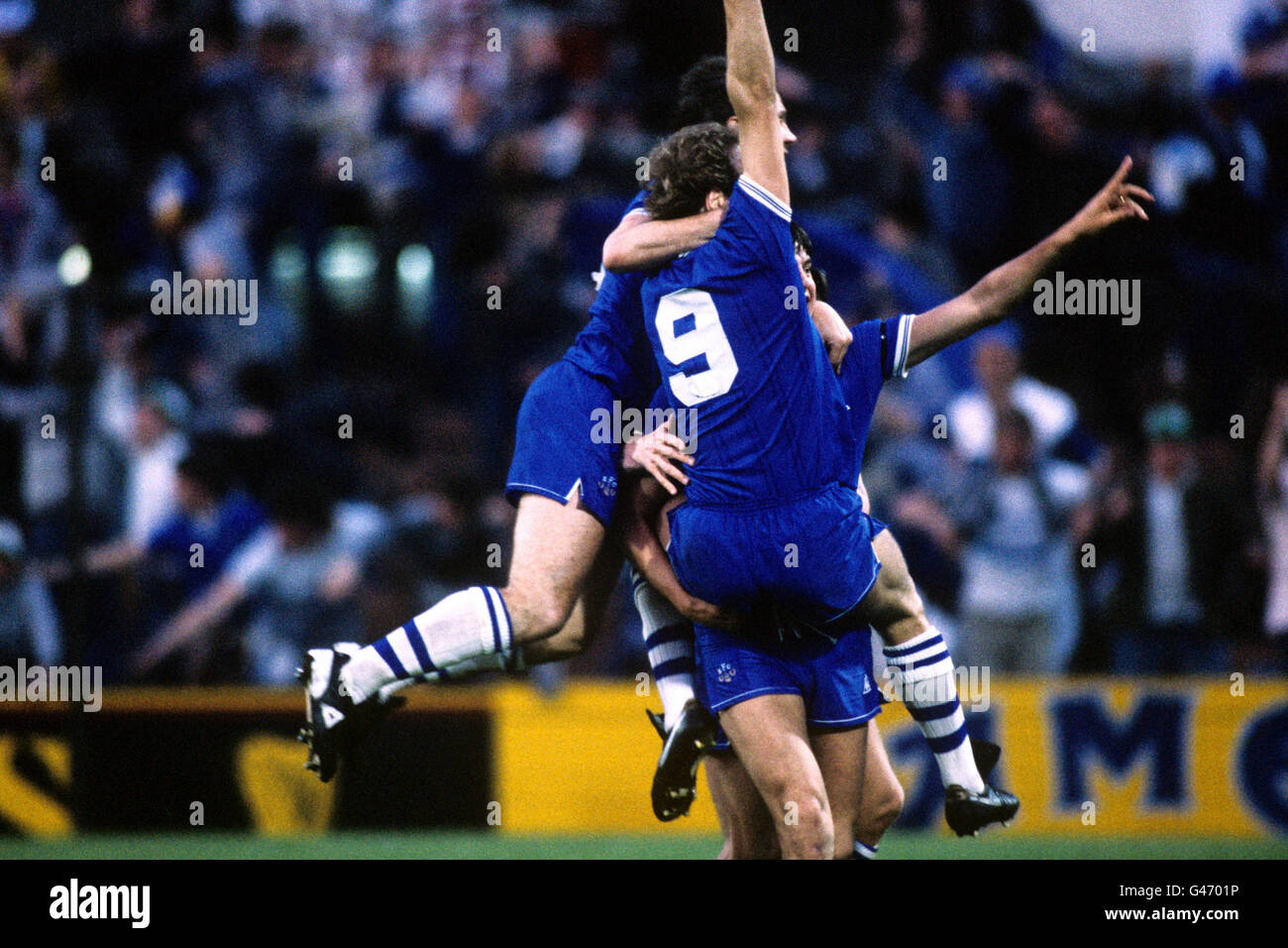 Soccer european cup winners cup final everton v rapid vienna hires